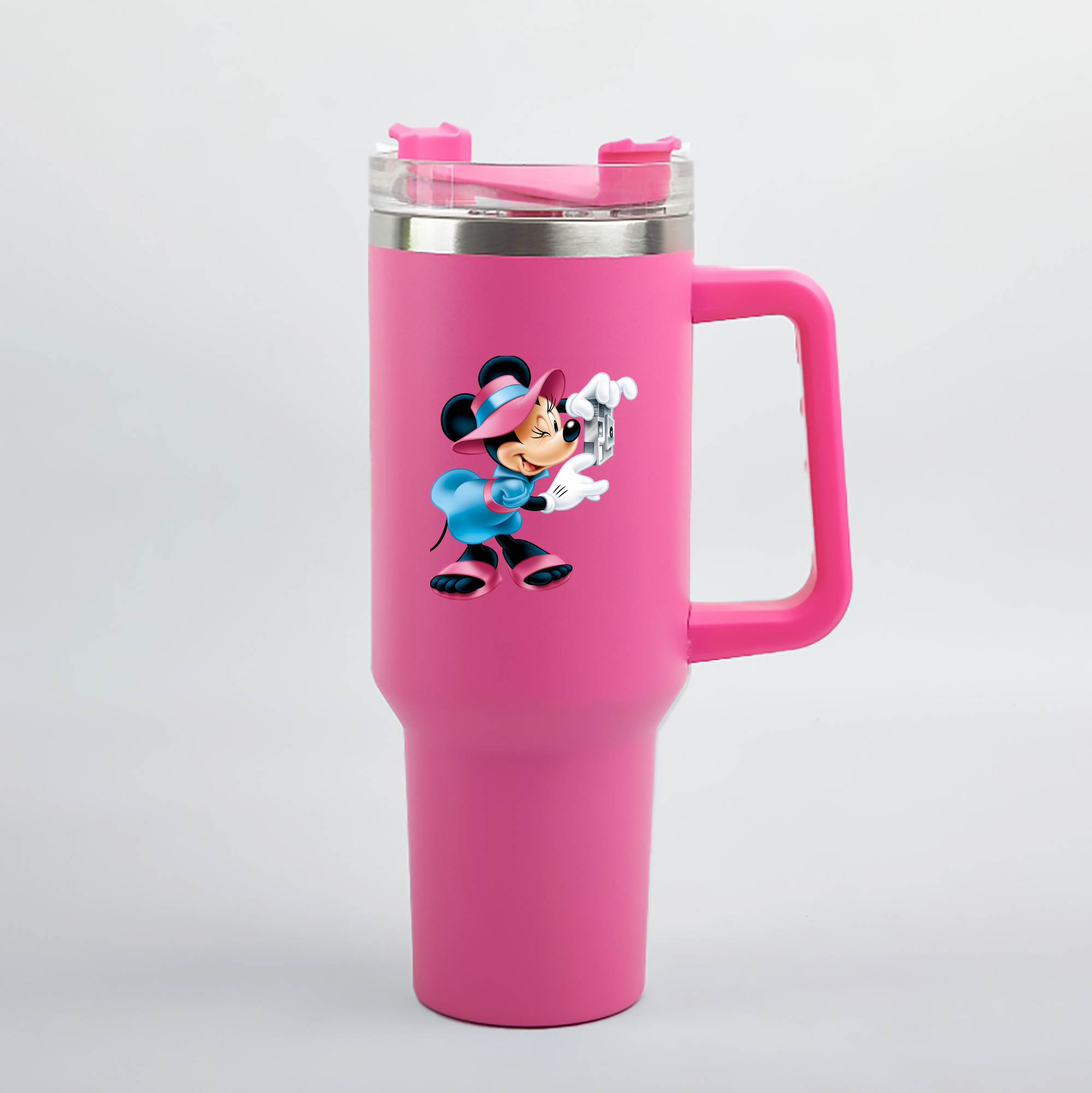 （画像用） ミッキーマウス Mickey Mouse 1200mL車用タンブラー（カラープリント）